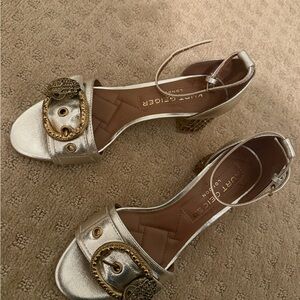 Kurt Geiger Metallic Gold Heels